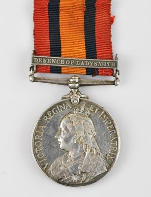 Lot 240B - A Queen's South Africa medal with Defence of...