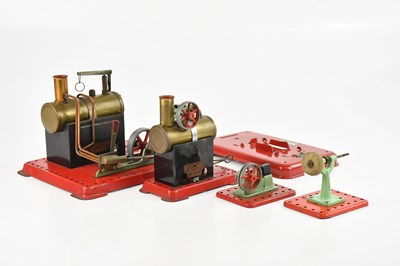 Lot 165D - MAMOD; two stationary steam engines, a trip...