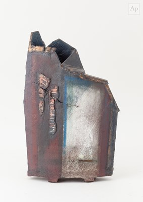Lot 436 - PAULA DOWNING (born 1948); a stoneware...