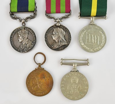 Lot 240H - A Queen Victoria India medal (1895-1902),...