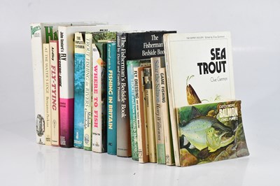 Lot 1425 - A collection of fishing books, including Fly...