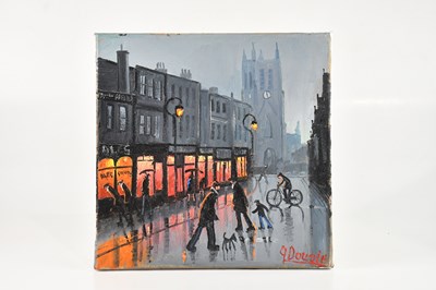 Lot 155 - JAMES DOWNIE; oil on canvas, St Mary's Church,...