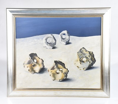 Lot 1385 - MARION ADNAMS, (British, 1898-1995); oil on...