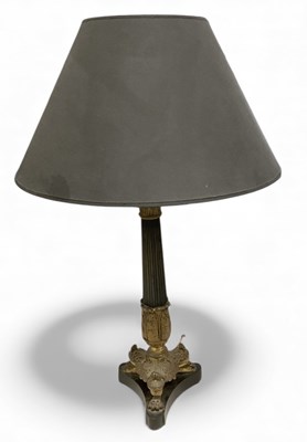 Lot 105 - A modern bronze and gilt bronze classical...