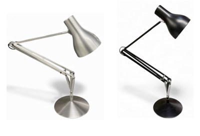 Lot 98 - ANGLEPOISE; a modern contemporary brushed...