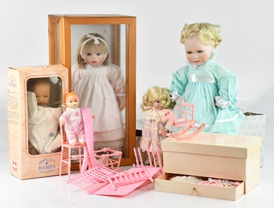 Lot 1587 - A collection of dolls including Amanda, Heidi...