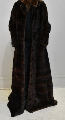 Lot 326A - Black Glamma mink by Charles Fischer's; a full...