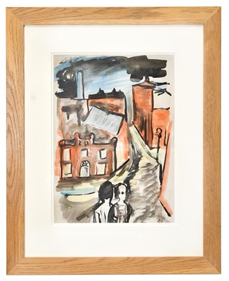 Lot 128 - ALAN LOWNDES (1921-1978); oil, gouache on...