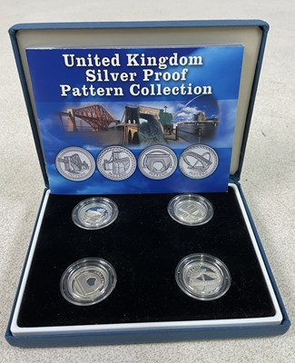 Lot 546 - ROYAL MINT; a 2003 silver proof pattern...