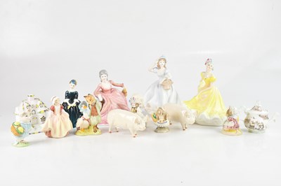 Lot 1036 - ROYAL DOULTON; three figures comprising...