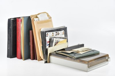 Lot 2316 - WORLD; a carton with albums and loose,...