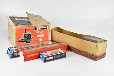 Lot 1530 - MAMOD; a boxed S.E.3 steam engine, a Hornby...