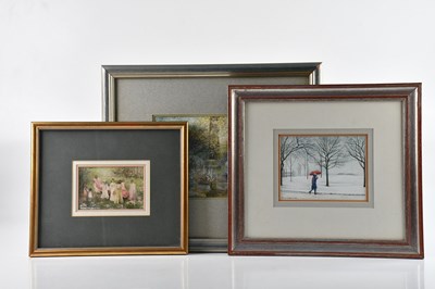 Lot 1470 - ANNE STAFFORD; three watercolours including...