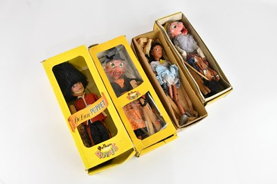 Lot 1565 - PELHAM PUPPETS; a collection of four puppets...