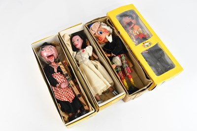 Lot 1566 - PELHAM PUPPETS; a collection of four puppets...
