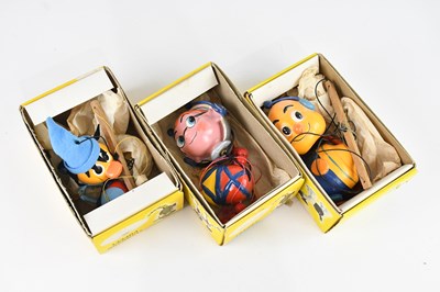 Lot 1569 - PELHAM PUPPETS; a collection of three puppets...