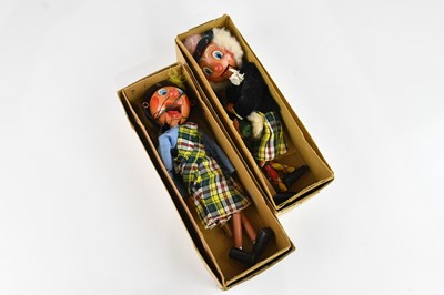 Lot 1567 - PELHAM PUPPETS; two puppets comprising Miss...