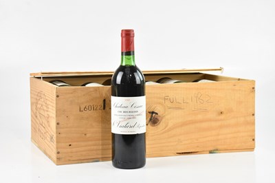Lot 2513 - RED WINE; a case of twelve bottles of Château...