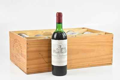 Lot 2515 - RED WINE; twelve bottles of Grand Vin Château...