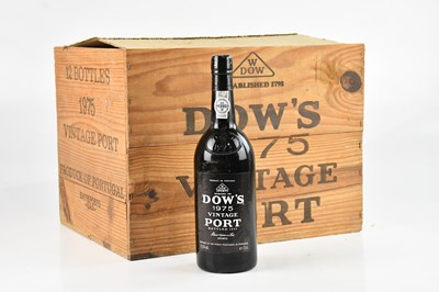 Lot 2541 - PORT; a wooden crate of eleven bottles of...