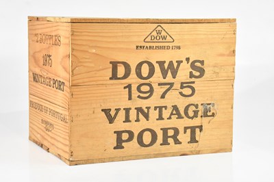 Lot 2540 - PORT; twelve bottles of Dow's 1975 Vintage...