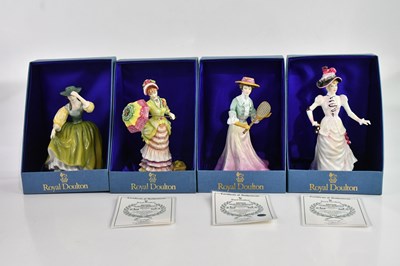 Lot 1324 - ROYAL DOULTON; a group of four figures...