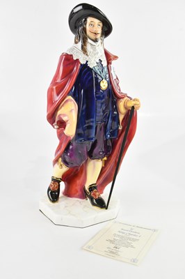 Lot 1301 - ROYAL DOULTON; a figure of 'King Charles I',...