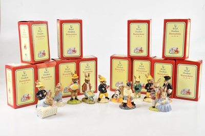 Lot 1322 - ROYAL DOULTON; a collection of twelve...