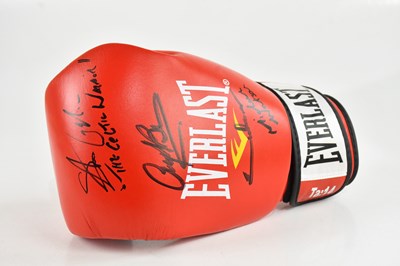 Lot 22 - An Everlast glove signed by Chris Eubank Snr,...