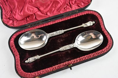Lot 200 - WAKELY & WHEELER; a pair of Victorian...