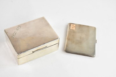Lot 406 - MAPPIN & WEBB; a George V hallmarked silver...