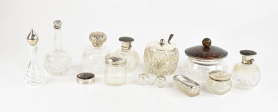 Lot 425 - A collection of Victorian and later cut glass...