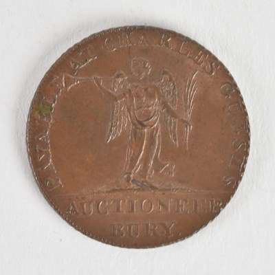 Lot 1497 - A George III 1795 token, payable at Charles...