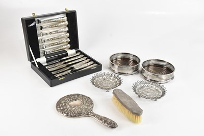 Lot 436 - W I BROADWAY & CO; an Elizabeth II hallmarked...