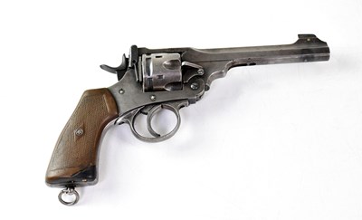 Lot 460 - WEBLEY; a deactivated Mk VI 1918 Patent .455"...