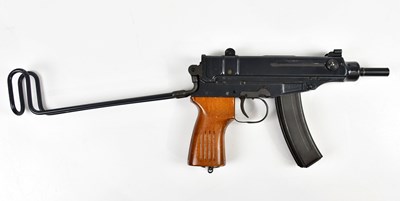 Lot 591 - CZ; a VZ61 Skorpion sub-machine gun with...