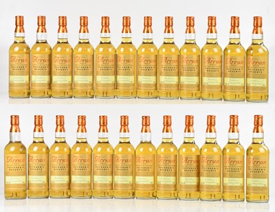 Lot 2530 - WHISKY; twenty-four bottles of The Arran...
