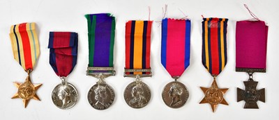 Lot 484 - A Queen's South Africa Medal with single clasp...