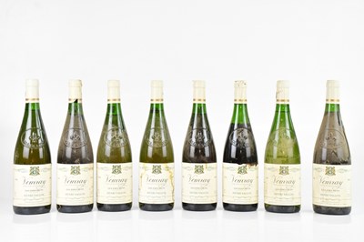 Lot 2537 - WHITE WINE; eight bottles of 1998 Vouvray Les...