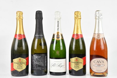 Lot 2538 - CHAMPAGNE; a bottle of Pol Roger, 12.5%vol,...
