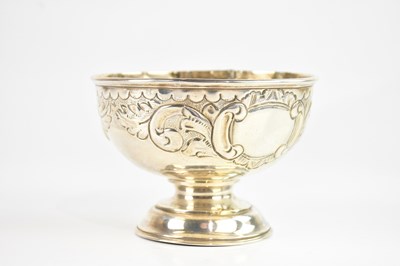 Lot 511 - An Edward VII hallmarked silver pedestal bowl...