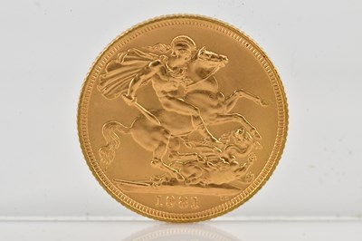 Lot 1071 - An Elizabeth II full sovereign, 1981.