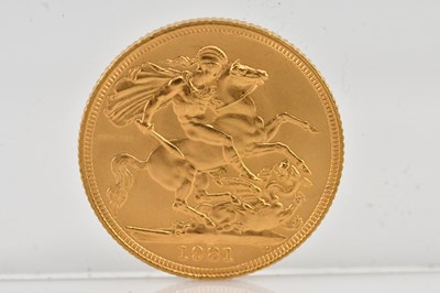 Lot 1085 - An Elizabeth II full sovereign, 1981.