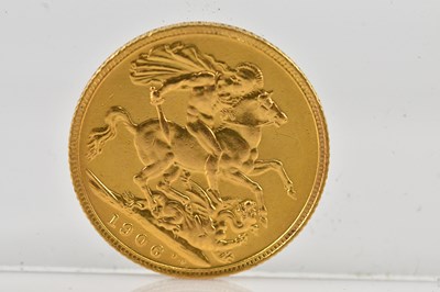 Lot 1086 - An Edward VII full sovereign, 1906.