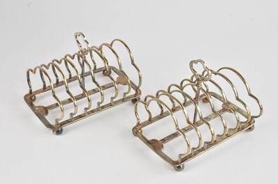 Lot 339 - R & S GARRARD & CO; a pair of Victorian...