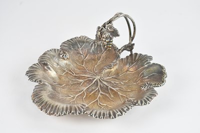 Lot 72 - MARTIN, HALL & CO; a Victorian hallmarked...