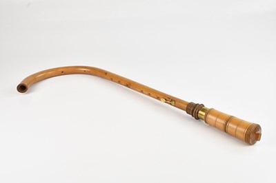 Lot 34 - GUNTHER KÖRBER; a tenor crumhorn.