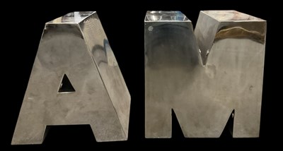 Lot 276 - Two modern contemporary custom made scratch...