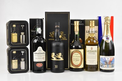 Lot 2479 - MIXED SPIRITS; a collection of mixed spirits...