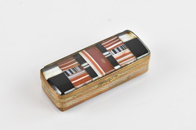 Lot 223 - A 19th century Scottish agate and hardstone...